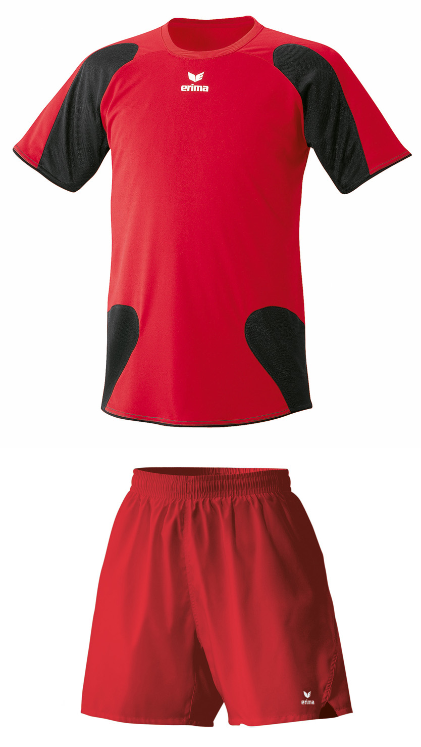 10er Trikot/Hosen Set SCORER 1/4 Arm Erima